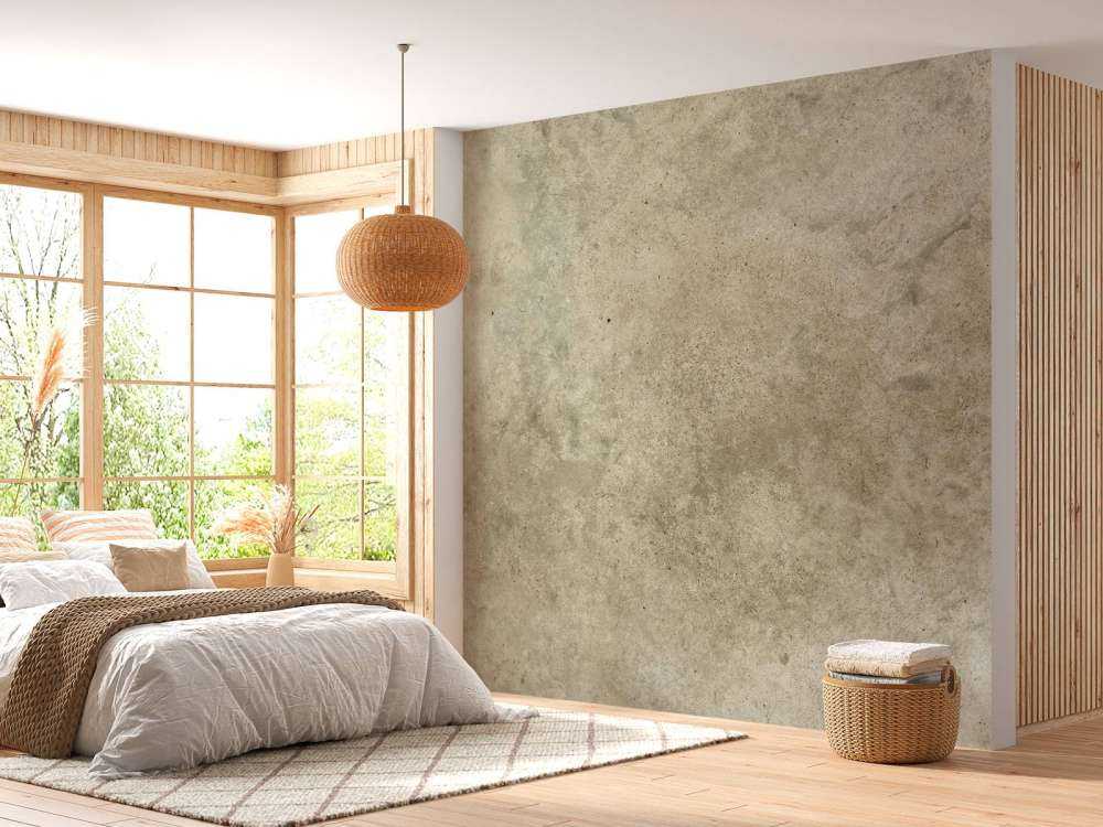 Lichtgrijs gepolijst beton