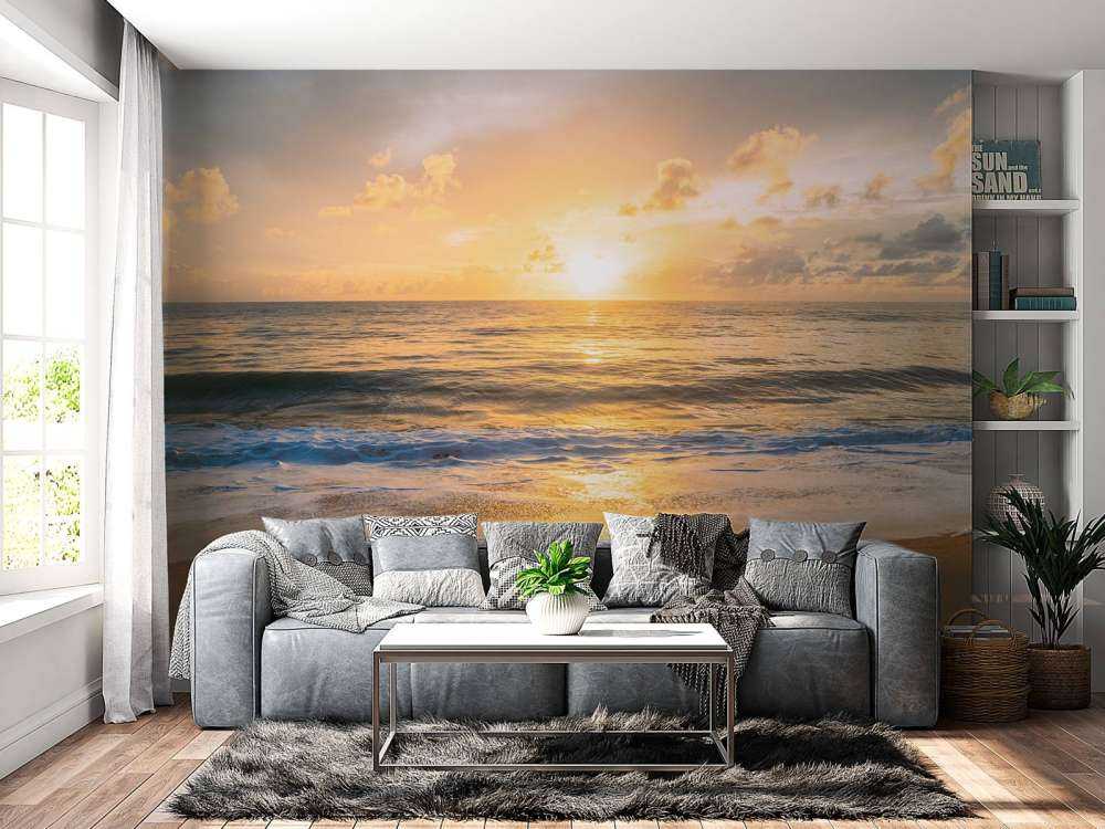 Kalmerende zee