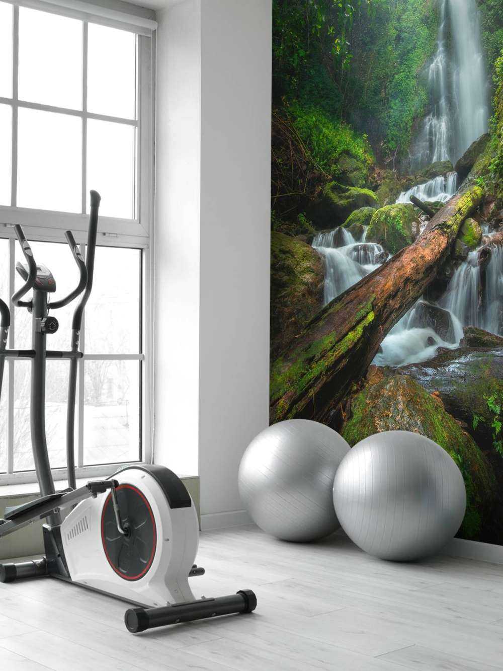 Close-up van waterval