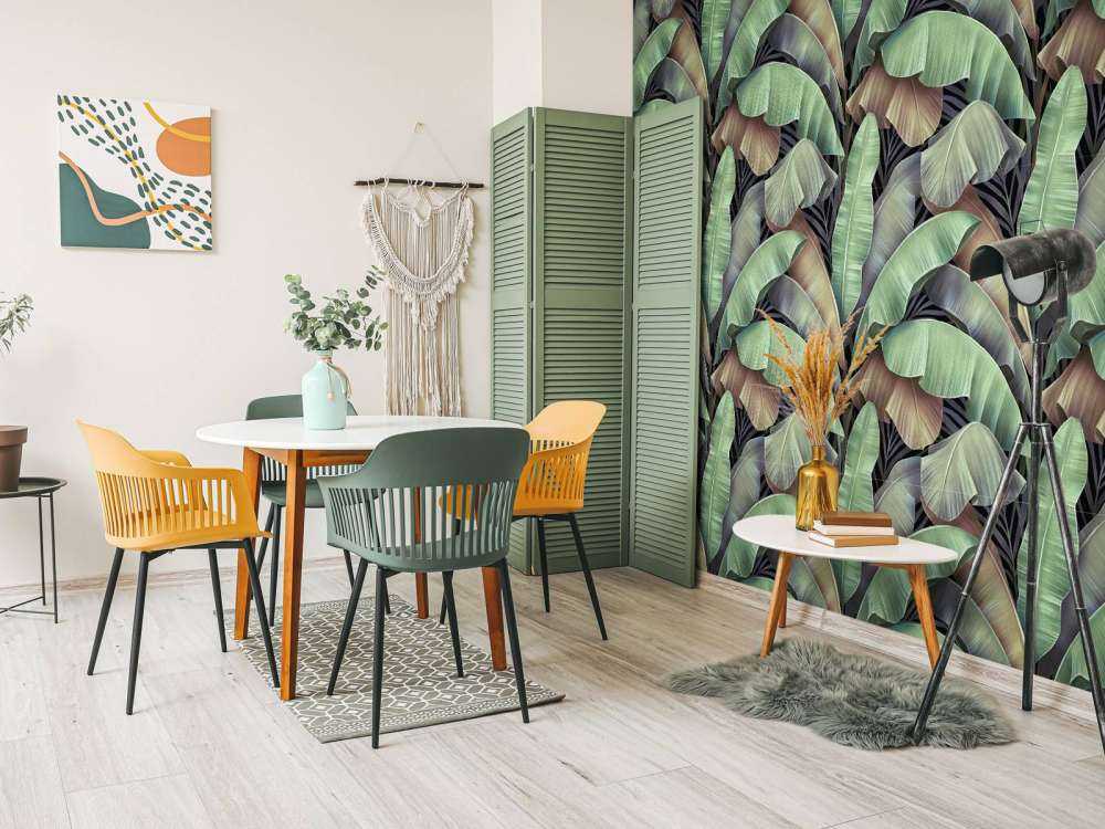 Luxe bananenbladeren