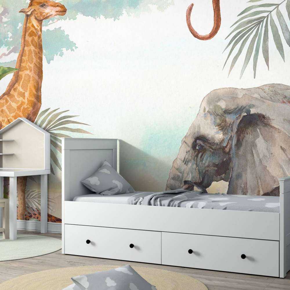 Water geverfde dieren