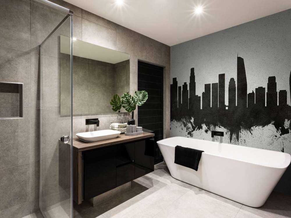 Waterverf skyline, Los Angeles