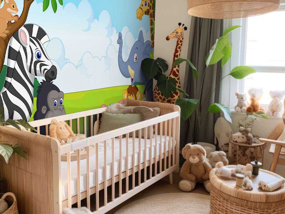 Wilde dieren in de jungle