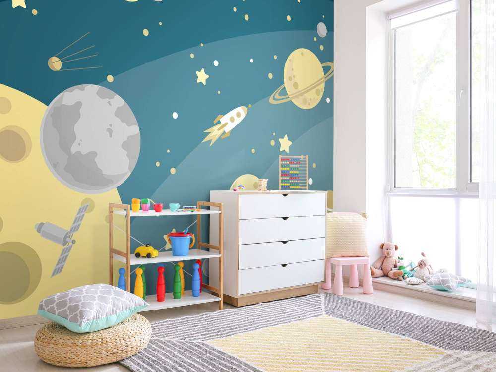 De ruimte ontwerp voor kinderen