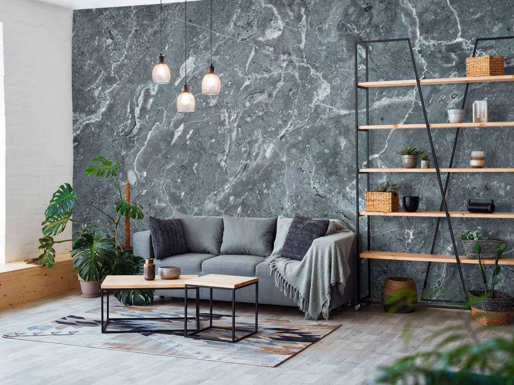 Grijs natuursteen structuur