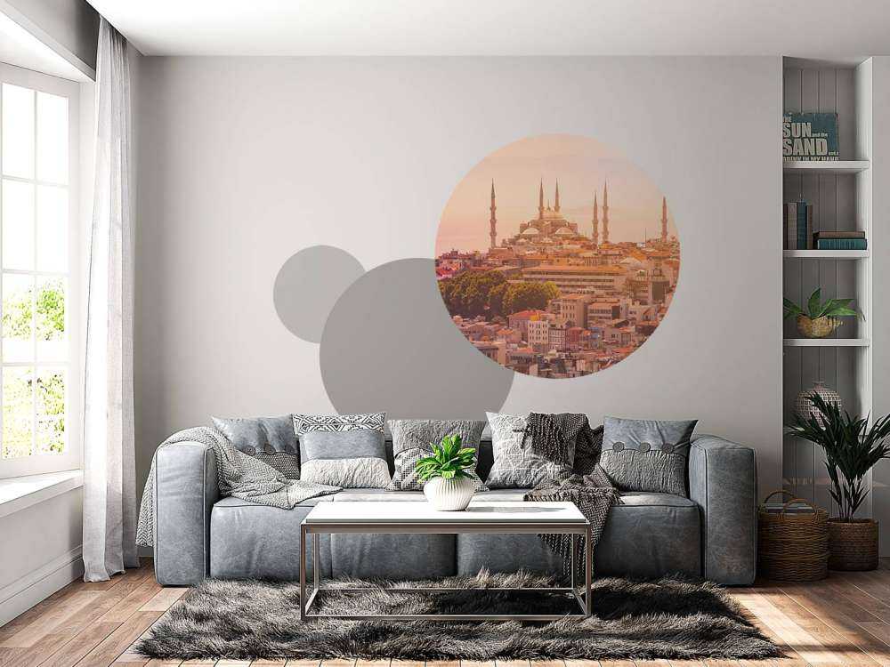 Istanbul op een warme dag