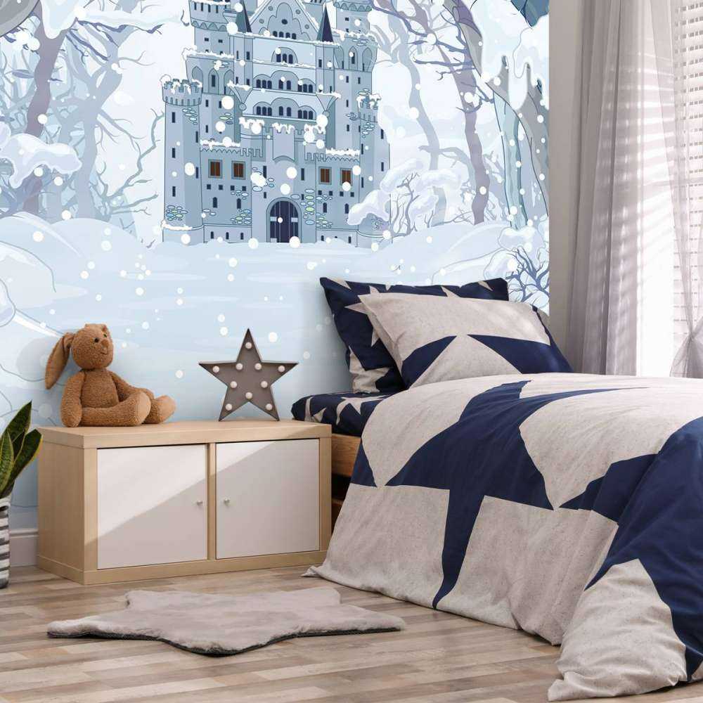 Ingesneeuwd sprookjesbos