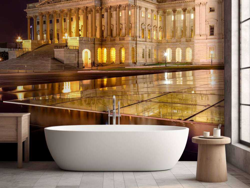 Het Capitool in de avond