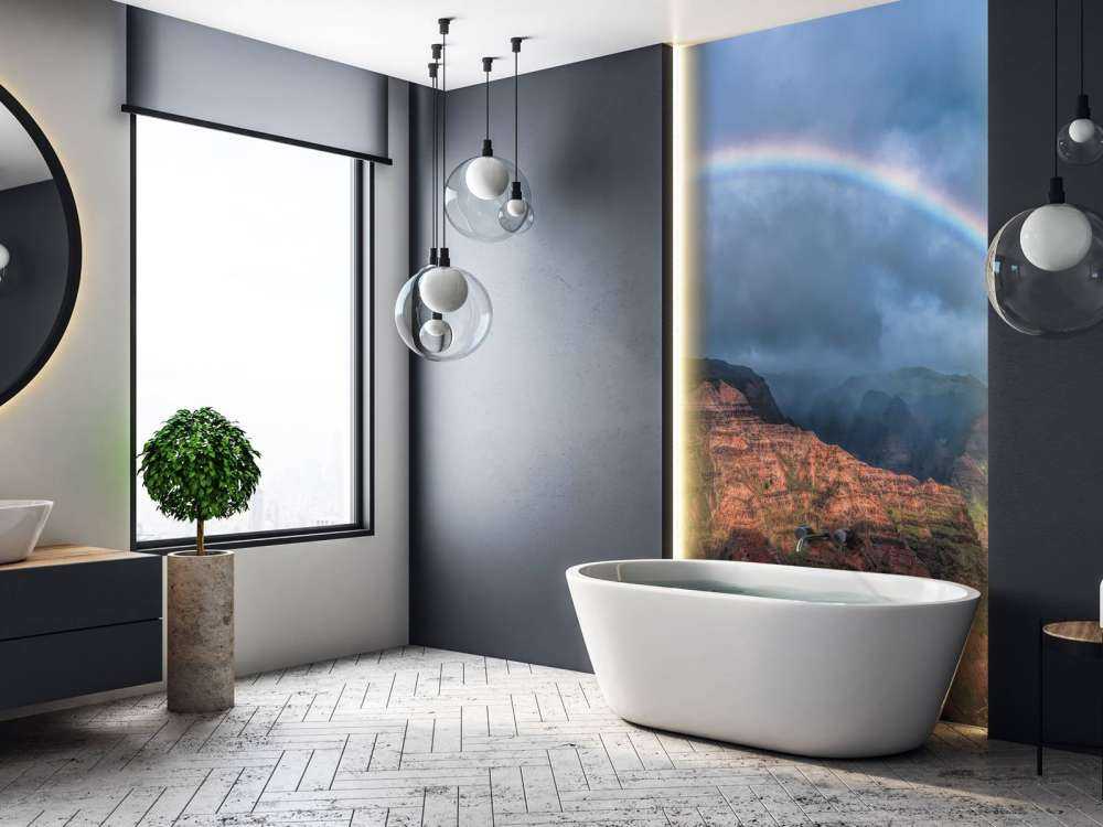 Regenboog boven Waimea Canyon