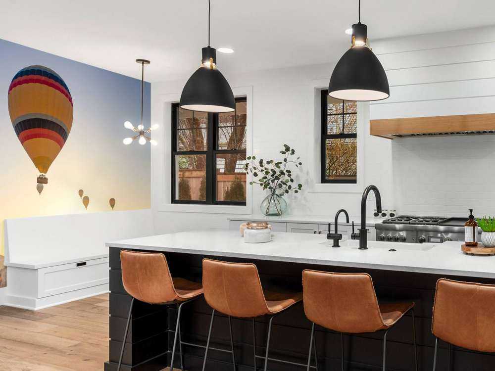 Groep luchtballonnen in Turkije