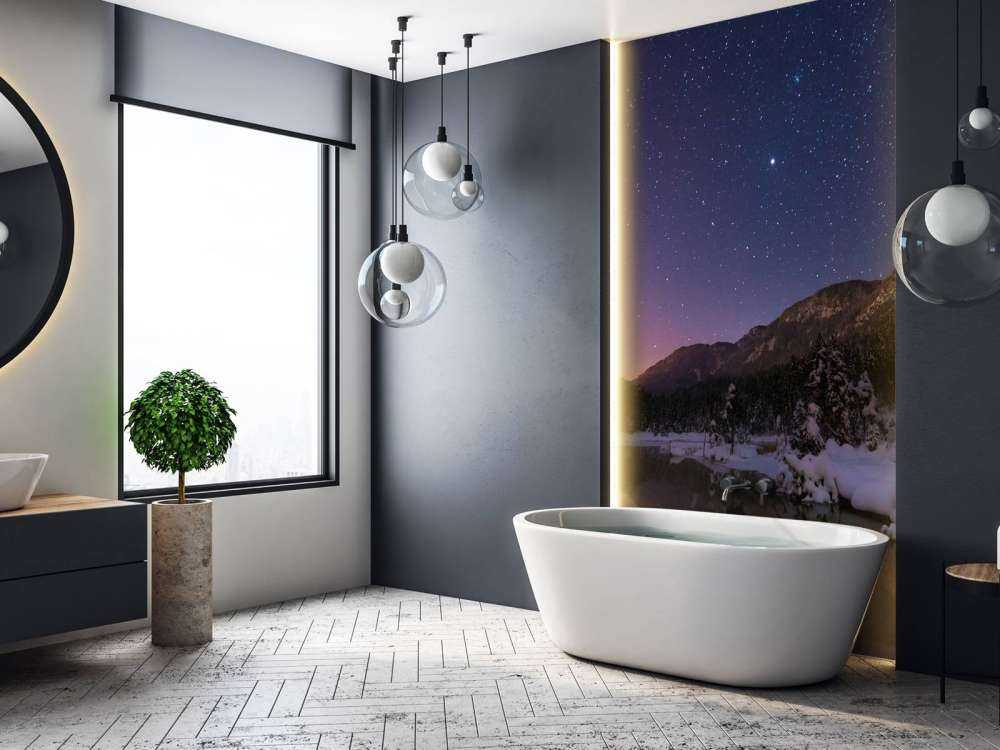 Droomnacht onder een sterrenhemel