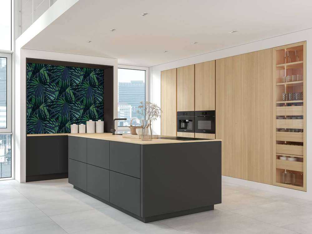 Groene palmbladeren