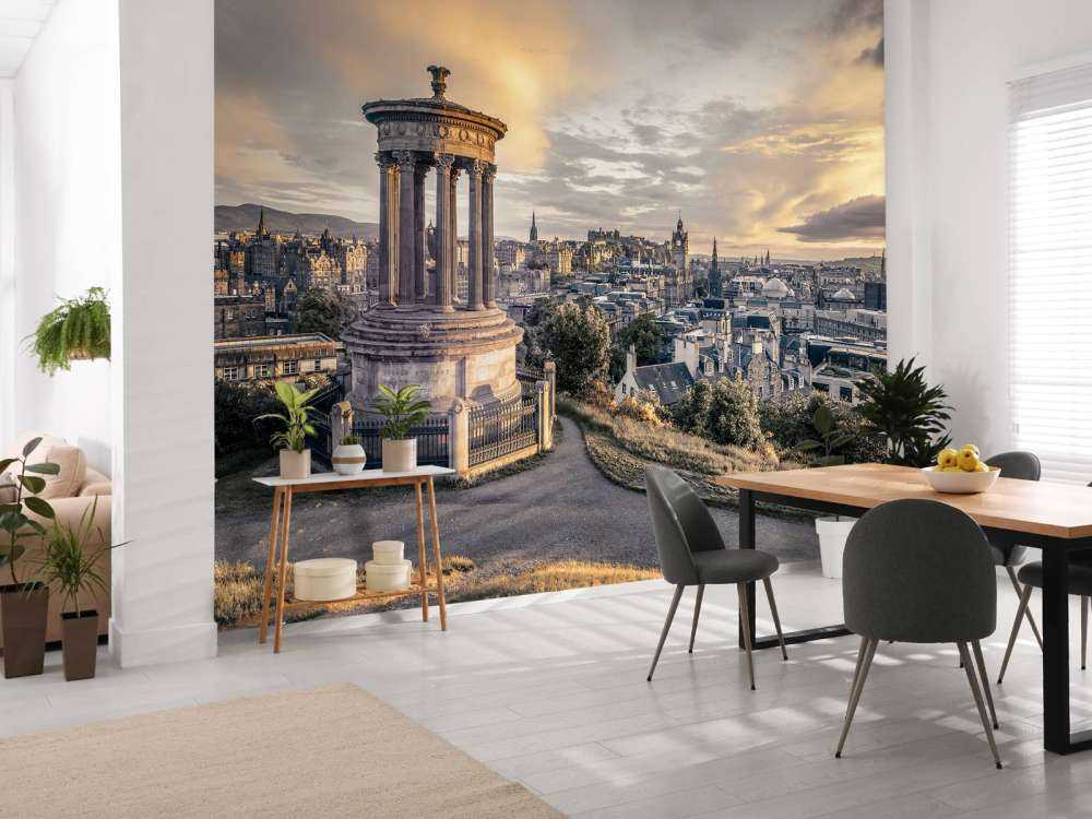 Uitzicht over Edinburgh