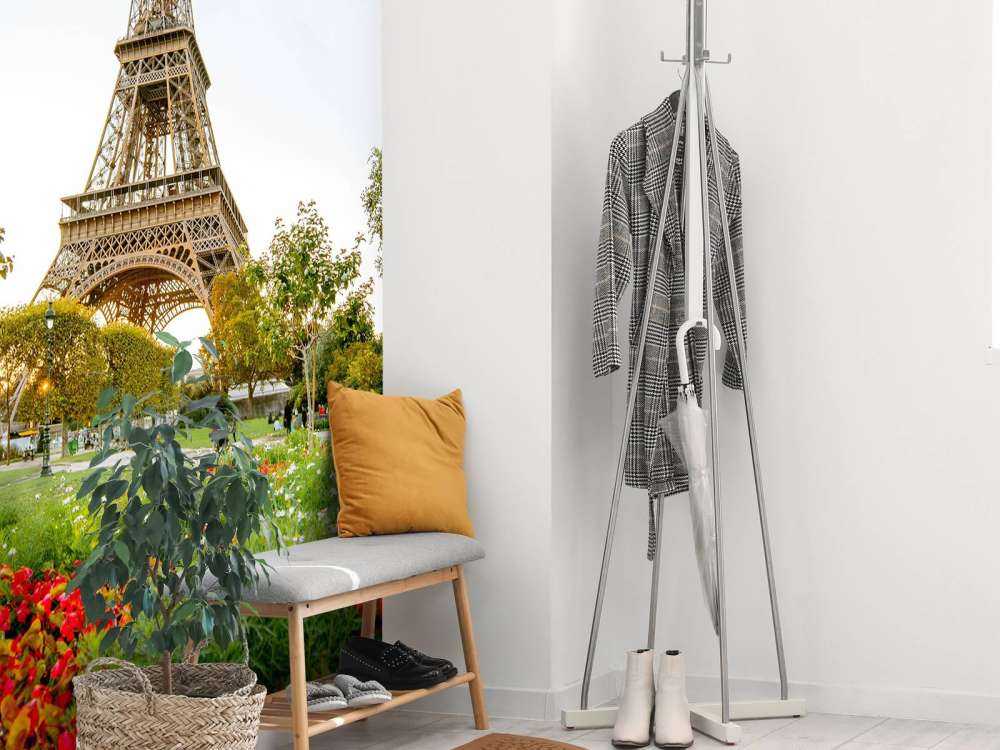 De Eiffeltoren vanuit het park