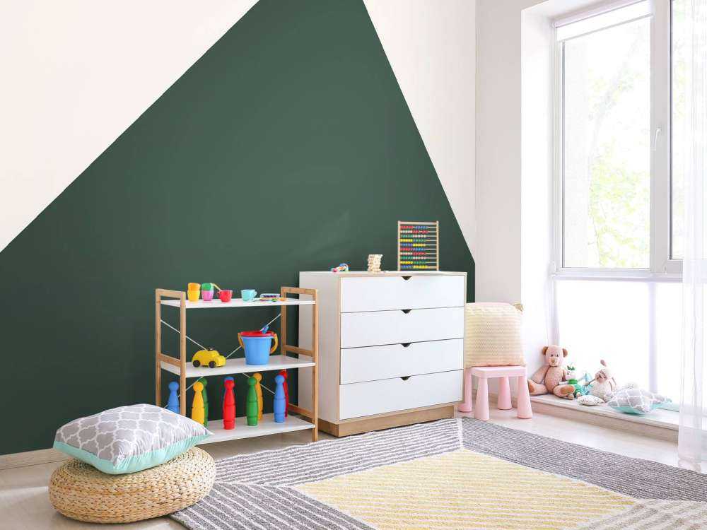 Driehoek, donkergroen