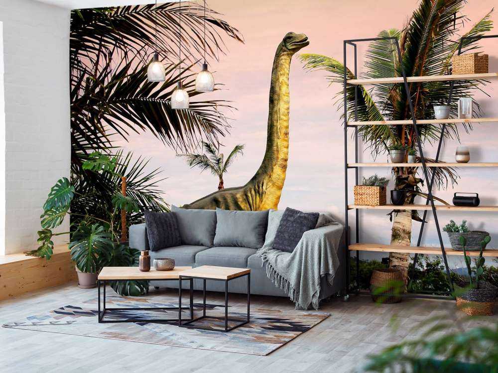 Fotobehang dinosaurus