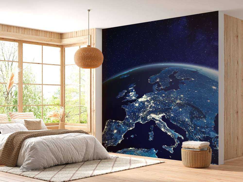 3D Wereld in de nacht