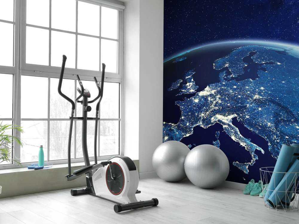 3D Wereld in de nacht