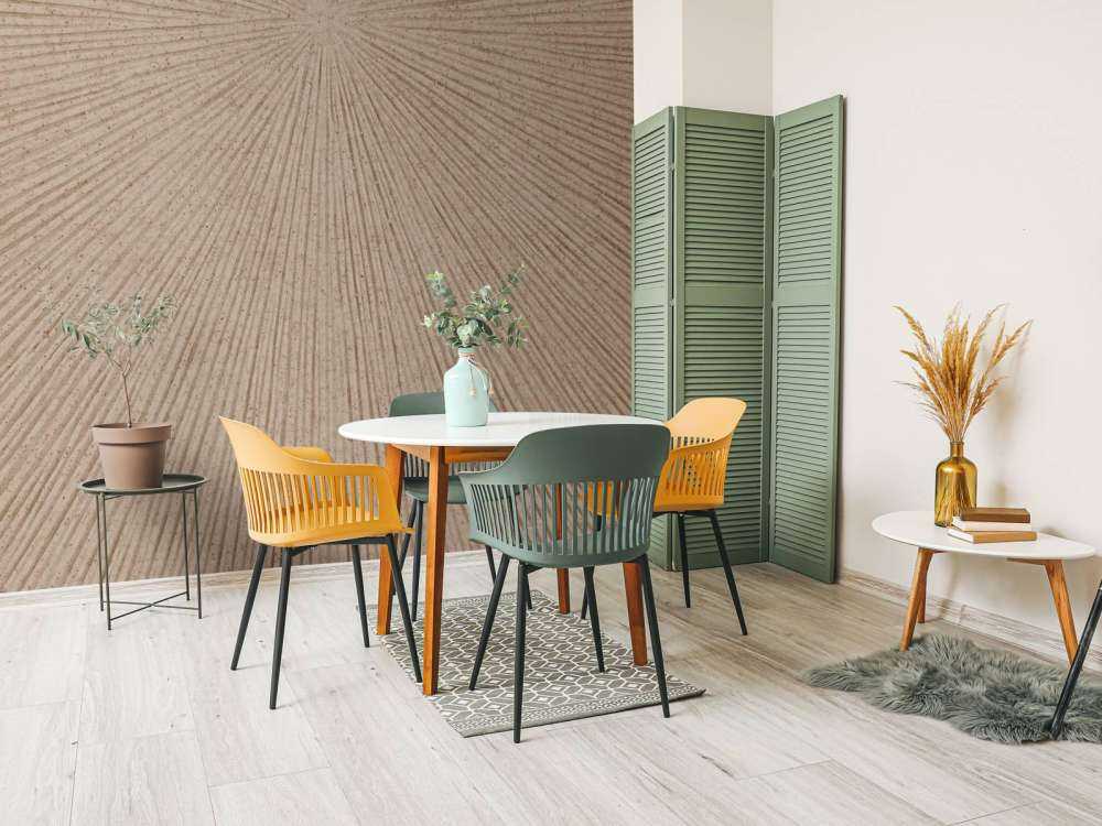 Structuur met lijnen in beige bruin