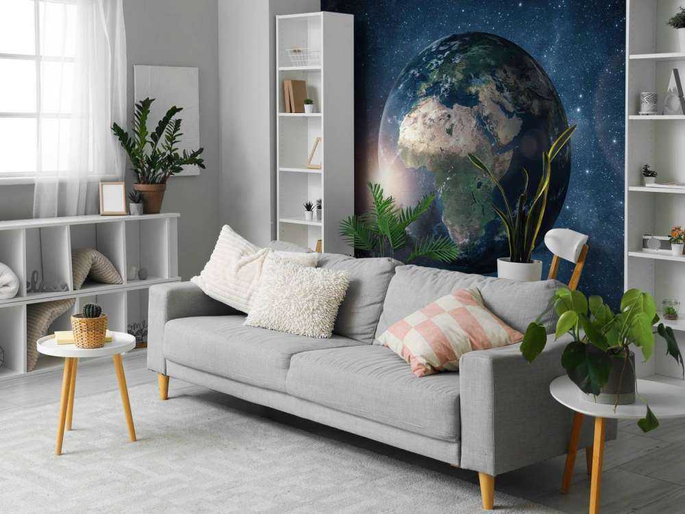 Uitzicht op de aarde