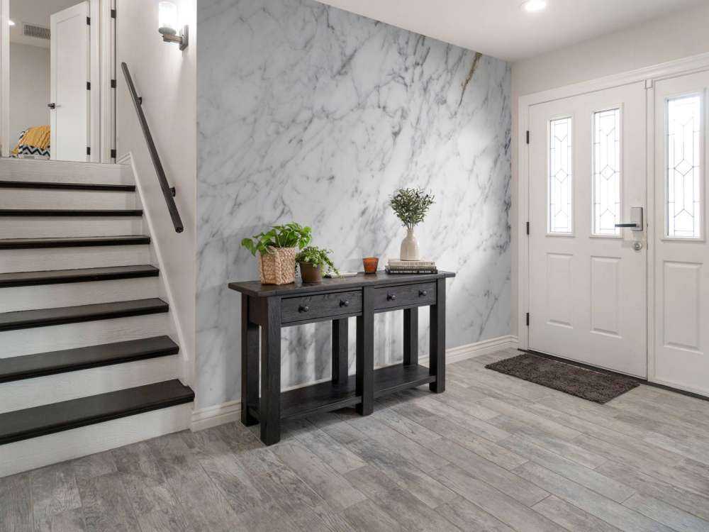 Licht marmer met textuur