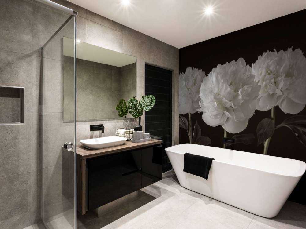 Drie witte pioenrozen