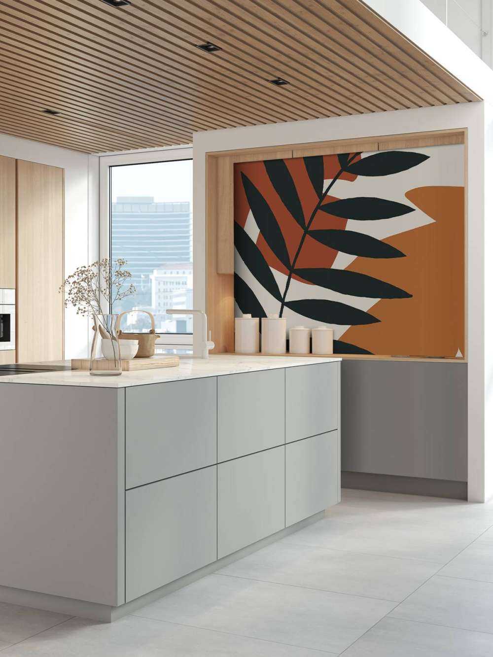 Minimalistische plant