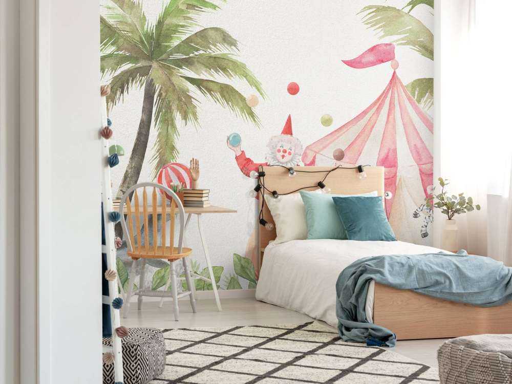 Vrolijke circus dieren