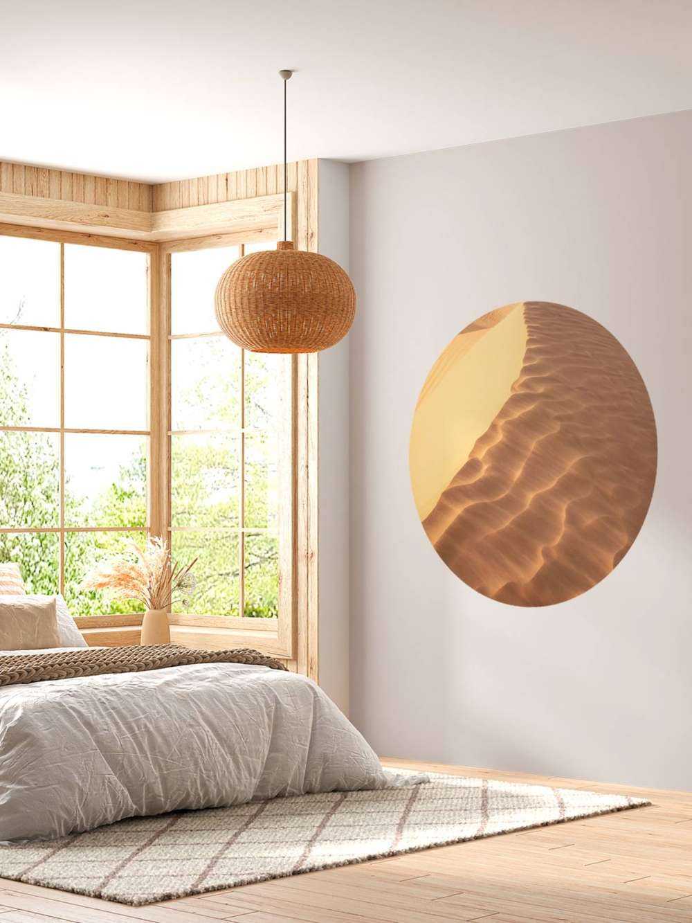 Zandduinen vanaf boven