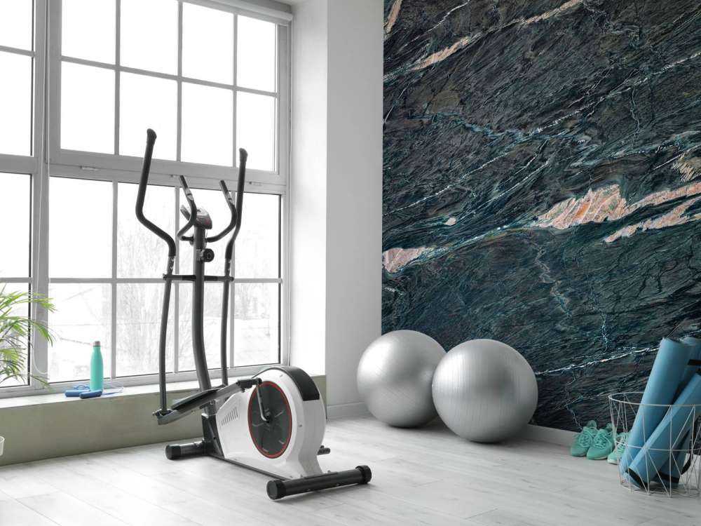 Marmer met golvende structuur