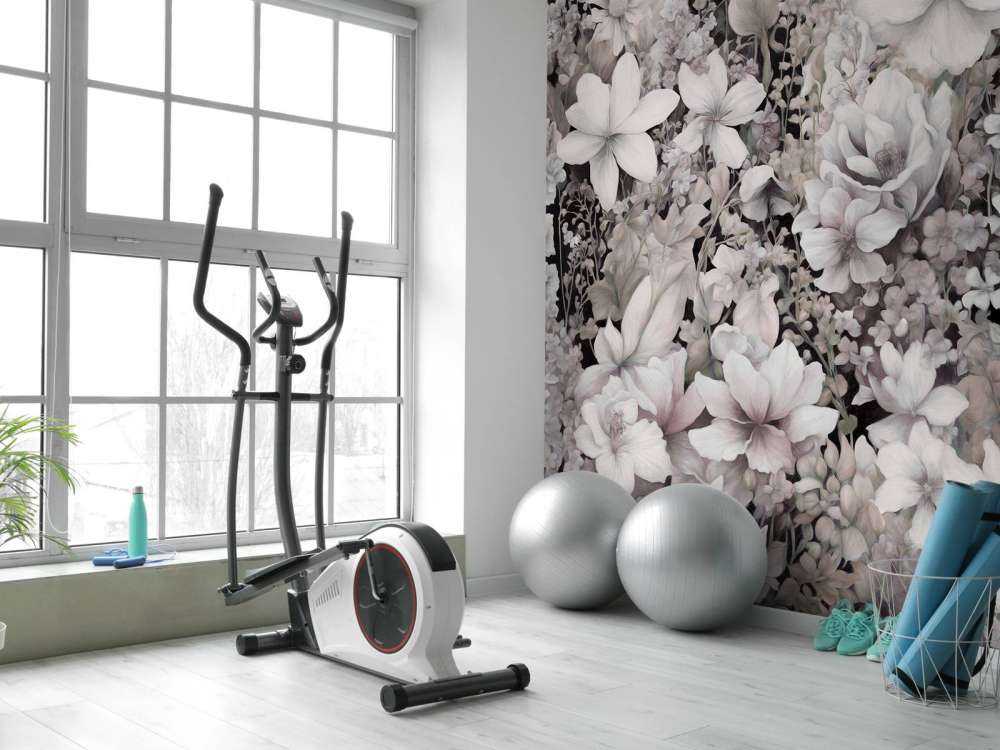 Flower festivalSEAMLESS Brown