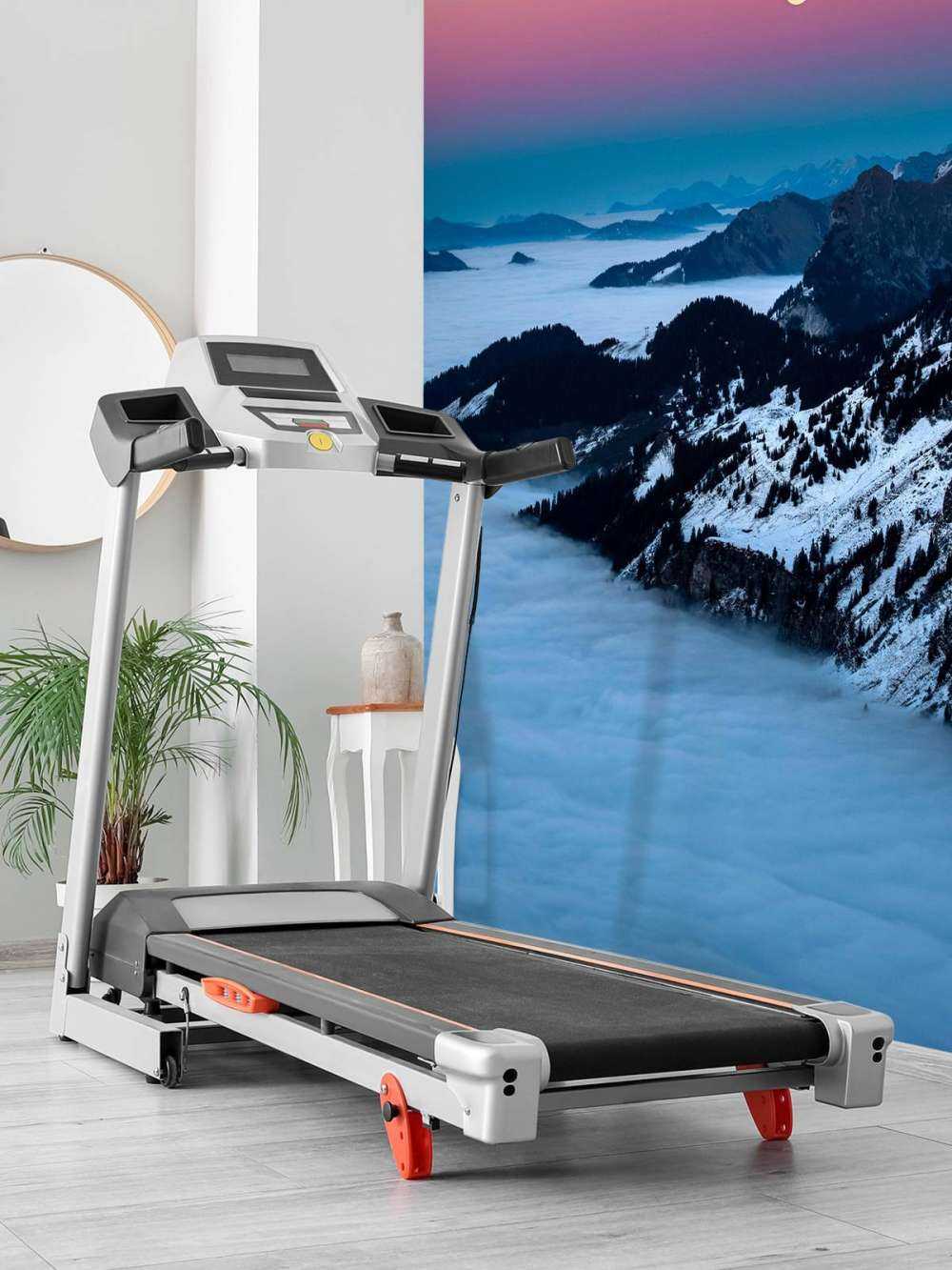 Maanlicht boven wintergebergte