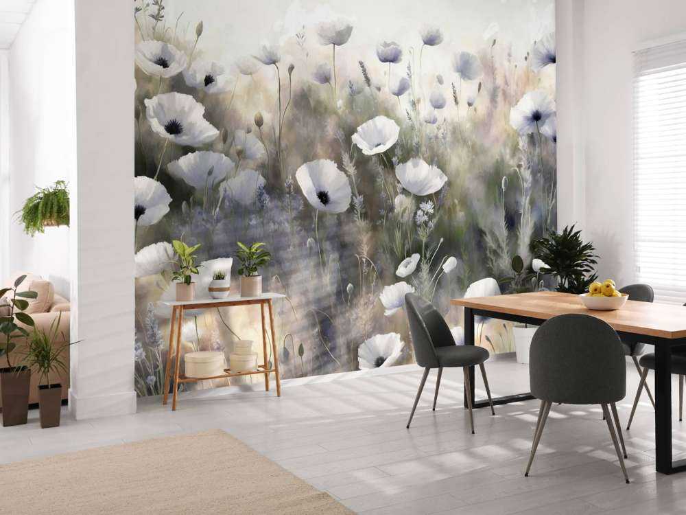 Wildflower dance - blue