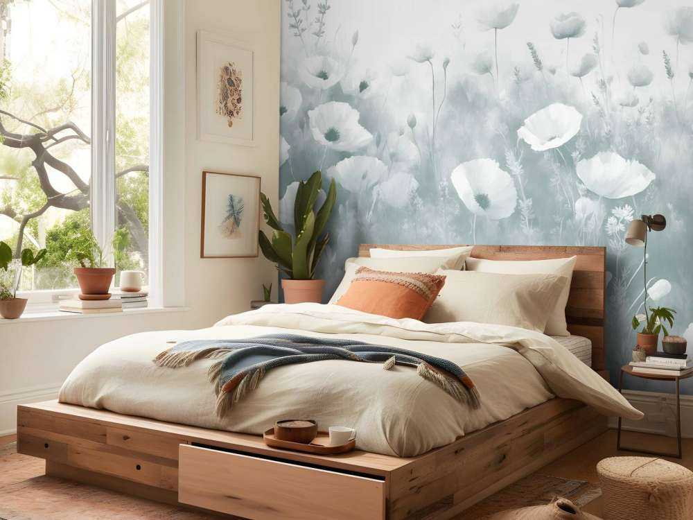 Wildflower dance - dark green