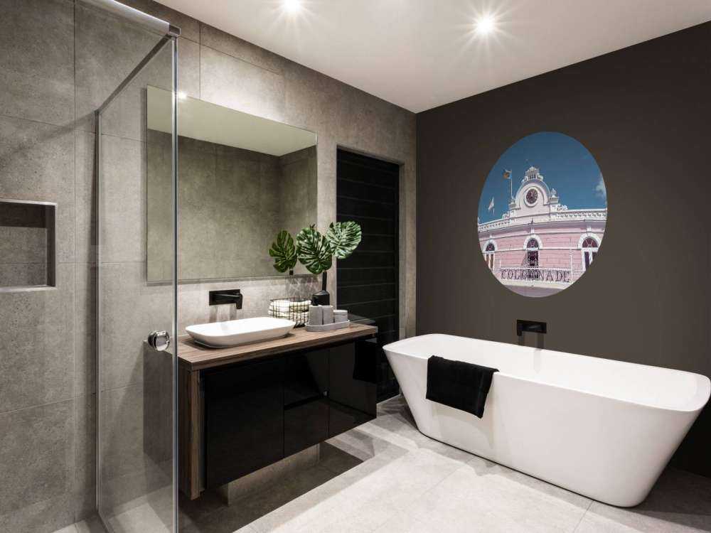 Colonnade building in Barbados