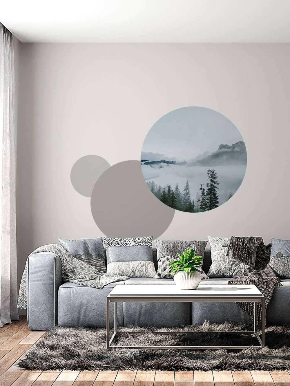 Ochtendmist over het Woud