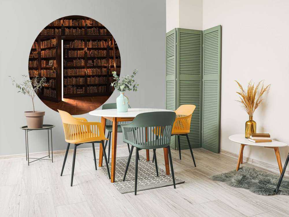 Geheime Bibliotheek met Verborgen Deur