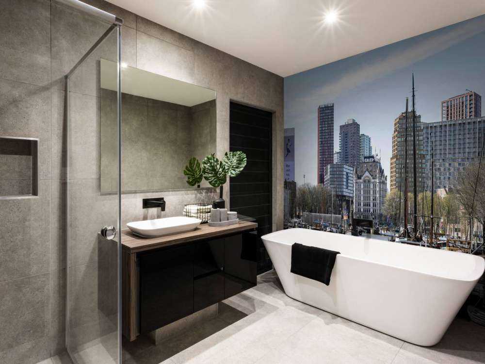 Historische Schepen en de Moderne Skyline