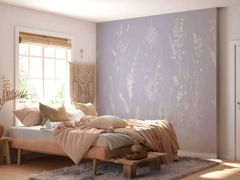 Lavender Glade Seamless Lavender Purple