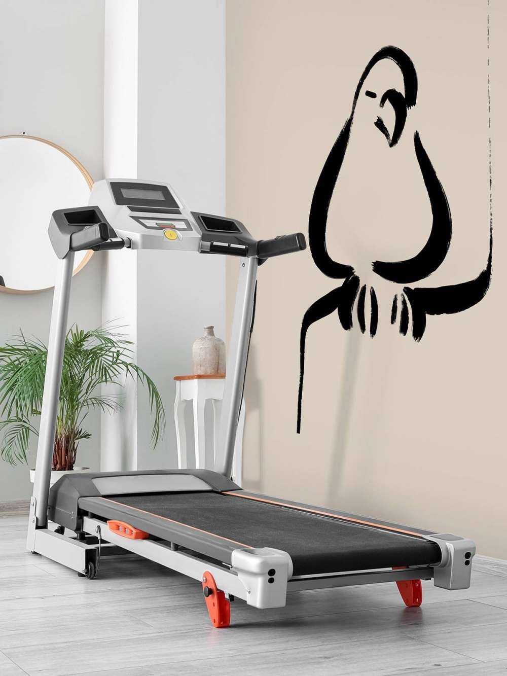 Abstracte vogel illustratie