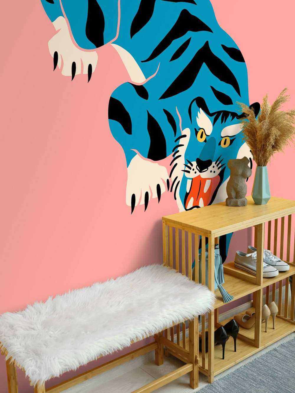 Blauwe tijger