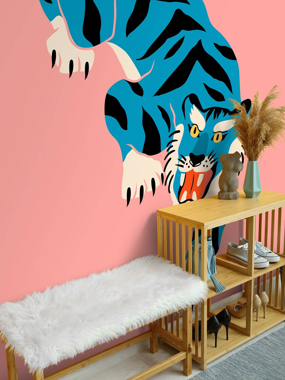 Blauwe tijger