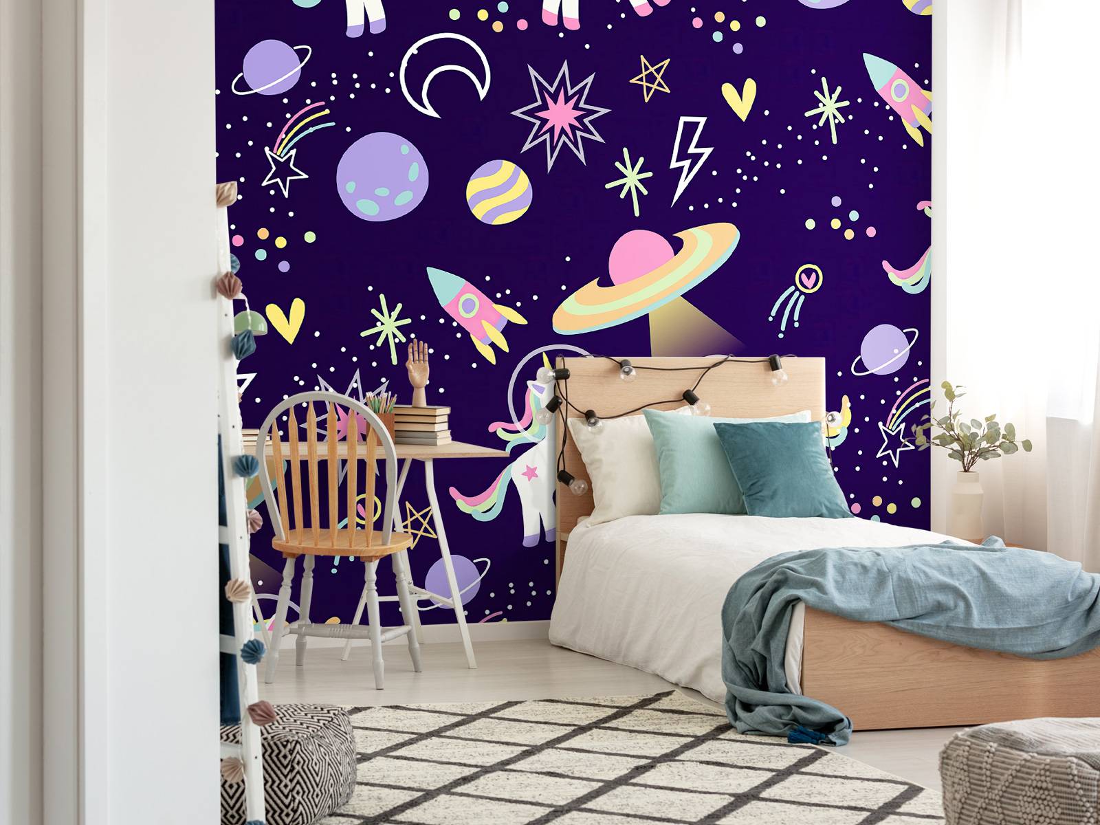 Unicorns en planeten