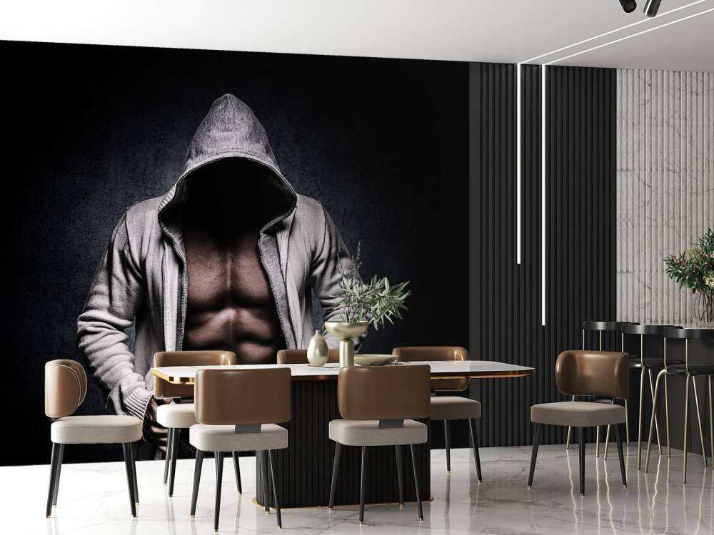 Gespierde man