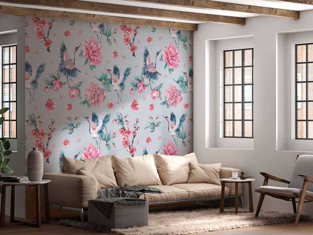 Vrolijke kraanvogels