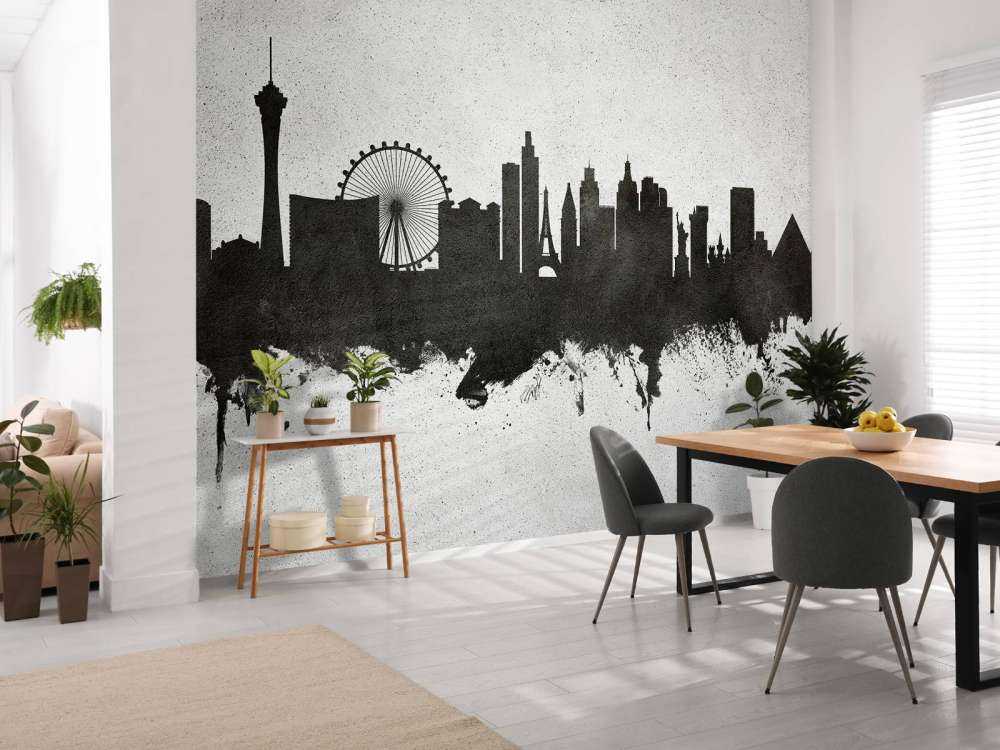 Waterverf skyline, Las Vegas