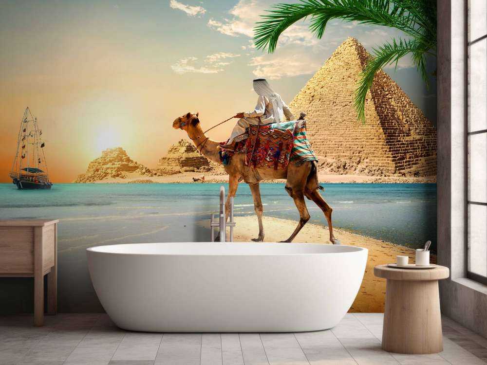 Strand in de woestijn design