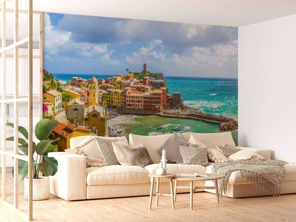 Uitzicht op het dorpje Vernazza