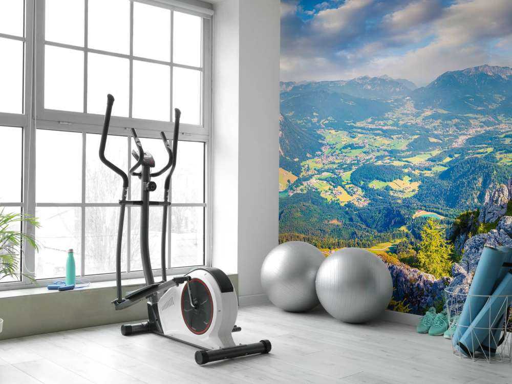 Prachtig berglandschap in de zomer