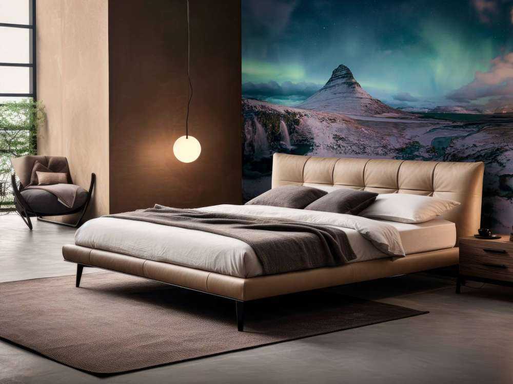 Kirkjufell met noorderlicht